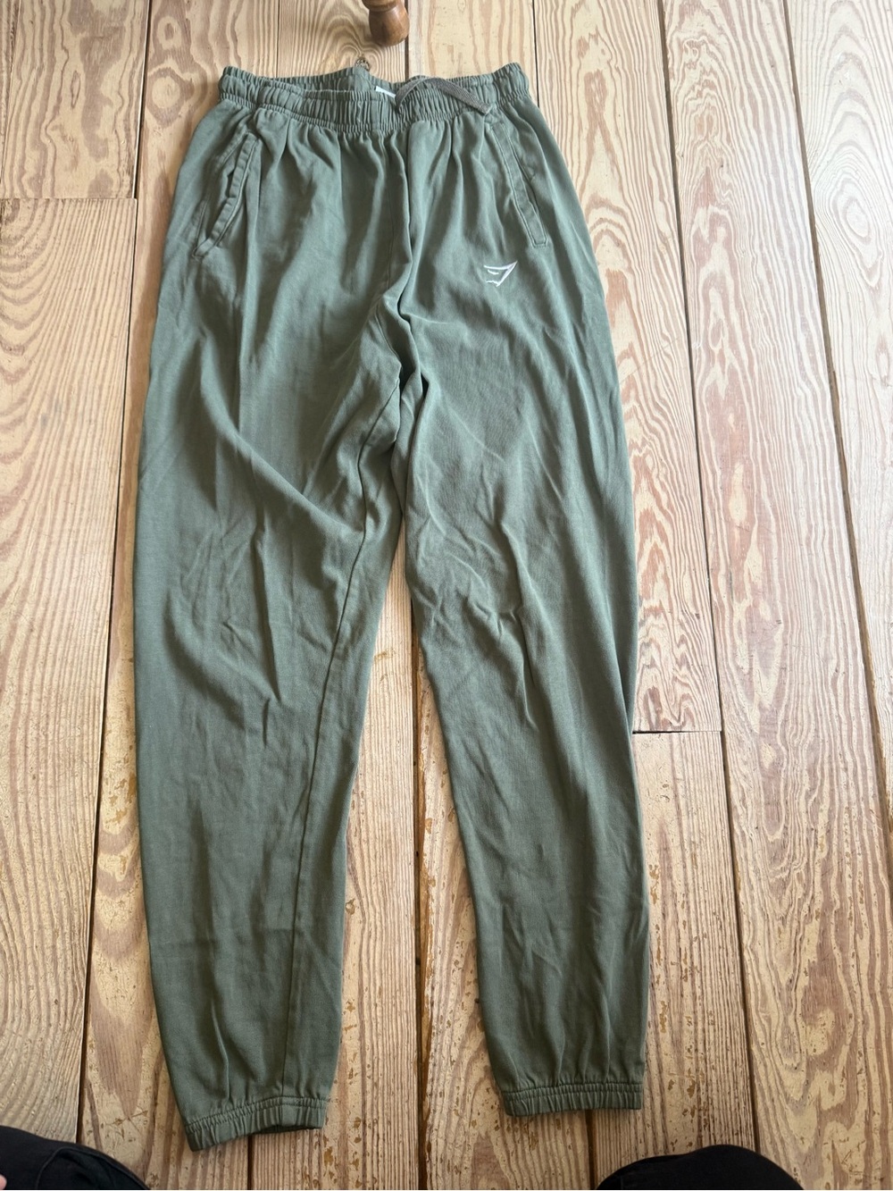 Gymshark joggers, likely from the Crest or Pippa collection size S